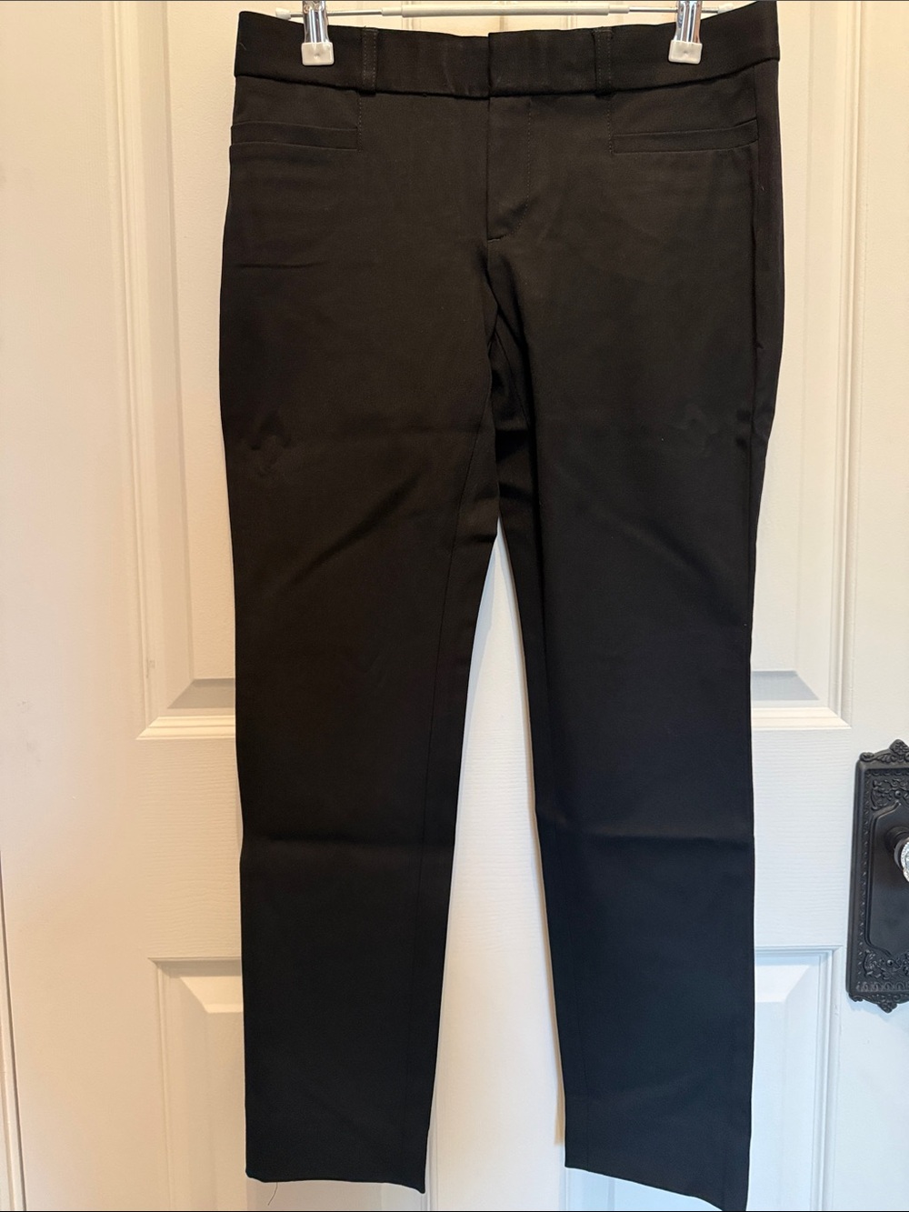 NWT 0P Banana Republic Black Slimming Sloan Pants